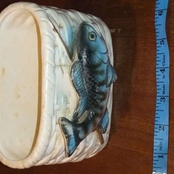 Vintage Napco Fish Planter C-6101 - Picture 2 of 7